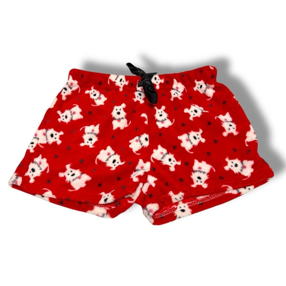 Pillow Talk Dog Print Pajama‎ Shorts Intimates Sleepwear Sz S